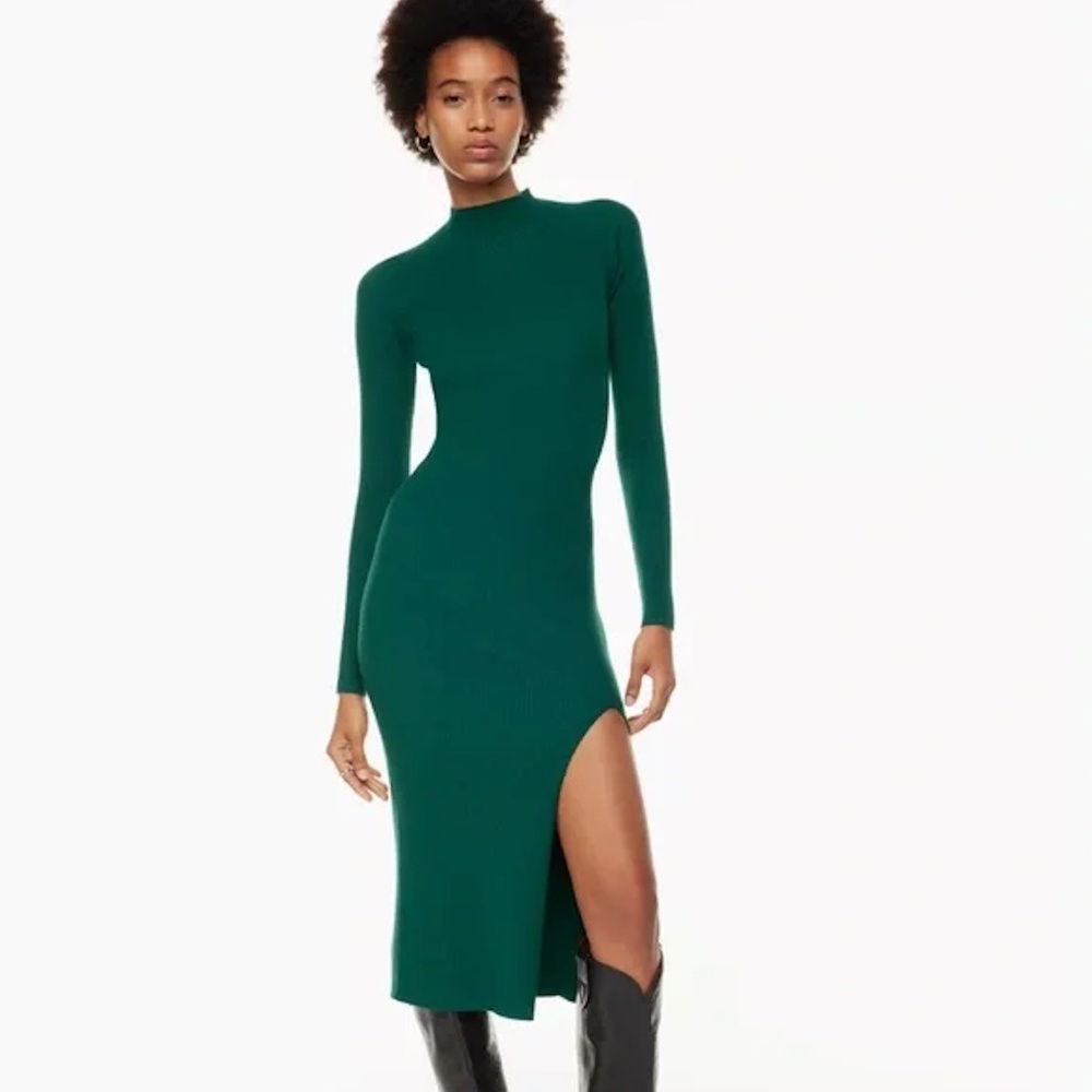 Aritzia Wilfred Alchemy Dress - Green, Small
